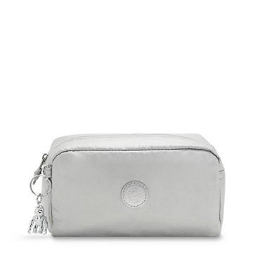 Kipling Gleam Metallic Pouch Bags Bright Metallic | CA 2133VR